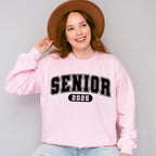Vintage Senior 2025 B&W - Graduation Unisex Crewneck T-Shirt Sweatshirt Hoodie