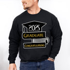 2025 Graduate Congratulations - Graduation Unisex Crewneck T-Shirt Sweatshirt Hoodie