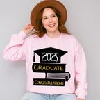 2025 Graduate Congratulations - Graduation Unisex Crewneck T-Shirt Sweatshirt Hoodie