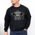 Congrats Grad 2025 - Graduation Unisex Crewneck T-Shirt Sweatshirt Hoodie