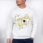 Congrats Grad - Graduation Unisex Crewneck T-Shirt Sweatshirt Hoodie