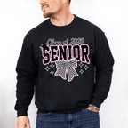 Class Of 2025 Senior Checkered Bowtie Design - Graduation Unisex Crewneck T-Shirt Sweatshirt Hoodie