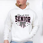 Class Of 2025 Senior Checkered Bowtie Design - Graduation Unisex Crewneck T-Shirt Sweatshirt Hoodie