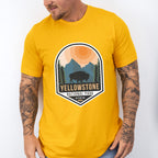 Yellowstone National Park Wyoming Design - National Park Theme Unisex Crewneck T-Shirt Sweatshirt Hoodie