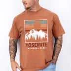 Yosemite National Park Design - National Park Theme Unisex Crewneck T-Shirt Sweatshirt Hoodie