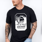 Arches - National Park Theme Unisex Crewneck T-Shirt Sweatshirt Hoodie