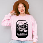 Badlands - National Park Theme Unisex Crewneck T-Shirt Sweatshirt Hoodie