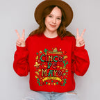 Cinco De Mayo Squad Doodles- Cinco De Mayo Unisex Crewneck T-Shirt Sweatshirt Hoodie