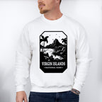 Virgin Islands - National Park Theme Unisex Crewneck T-Shirt Sweatshirt Hoodie