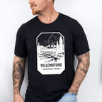 Yellowstone National Park Design - National Park Theme Unisex Crewneck T-Shirt Sweatshirt Hoodie