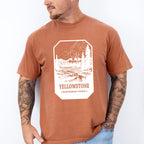 Yellowstone National Park Design - National Park Theme Unisex Crewneck T-Shirt Sweatshirt Hoodie
