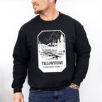 Yellowstone National Park Design - National Park Theme Unisex Crewneck T-Shirt Sweatshirt Hoodie