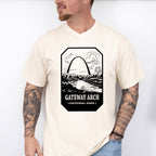 Gateway Arch - National Park Theme Unisex Crewneck T-Shirt Sweatshirt Hoodie