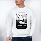 Gateway Arch - National Park Theme Unisex Crewneck T-Shirt Sweatshirt Hoodie