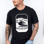 Great Sand Dunes - National Park Theme Unisex Crewneck T-Shirt Sweatshirt Hoodie