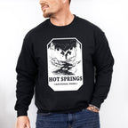 Hot Spring - National Park Theme Unisex Crewneck T-Shirt Sweatshirt Hoodie