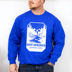 Hot Spring - National Park Theme Unisex Crewneck T-Shirt Sweatshirt Hoodie