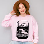 Lake Clark - National Park Theme Unisex Crewneck T-Shirt Sweatshirt Hoodie