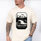 Lake Clark - National Park Theme Unisex Crewneck T-Shirt Sweatshirt Hoodie