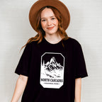North Cascades - National Park Theme Unisex Crewneck T-Shirt Sweatshirt Hoodie
