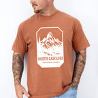 North Cascades - National Park Theme Unisex Crewneck T-Shirt Sweatshirt Hoodie