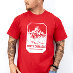 North Cascades - National Park Theme Unisex Crewneck T-Shirt Sweatshirt Hoodie