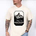 North Cascades - National Park Theme Unisex Crewneck T-Shirt Sweatshirt Hoodie