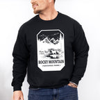 Rocky Mountain - National Park Theme Unisex Crewneck T-Shirt Sweatshirt Hoodie
