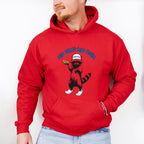 Red White And Feral Merica Hat Raccoon - 4th Of July Unisex Crewneck T-Shirt Sweatshirt Hoodie