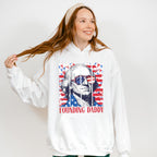 Founding Daddy Red & White - 4th Of July Unisex Crewneck T-Shirt Sweatshirt Hoodie
