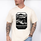 Theodore Roosevelt - National Park Theme Unisex Crewneck T-Shirt Sweatshirt Hoodie
