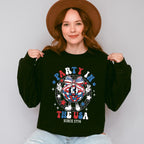 Party In The Usa Disco Ball - 4th Of July Unisex Crewneck T-Shirt Sweatshirt Hoodie