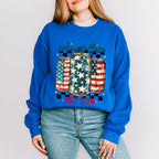 Ameri Can EST 1776 - 4th Of July Unisex Crewneck T-Shirt Sweatshirt Hoodie