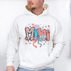 Mini Ribbons, Stars And Fireworks - 4th Of July Unisex Crewneck T-Shirt Sweatshirt Hoodie