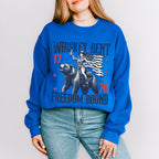 Whiskey Bent Freedom Bound - 4th Of July Unisex Crewneck T-Shirt Sweatshirt Hoodie