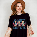 America EST. 1776 Founders - 4th Of July Unisex Crewneck T-Shirt Sweatshirt Hoodie