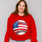 US Baseball - 4th Of July Unisex Crewneck T-Shirt Sweatshirt Hoodie