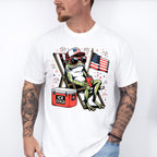 Frog Ice Cold Beer - 4th Of July Unisex Crewneck T-Shirt Sweatshirt Hoodie