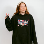 US Map Bible Quotes - 4th Of July Unisex Crewneck T-Shirt Sweatshirt Hoodie