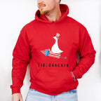 Firequacker Duck Design - 4th Of July Unisex Crewneck T-Shirt Sweatshirt Hoodie