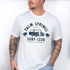 Palm Springs Surf Club - Surfing Theme Unisex Crewneck T-Shirt Sweatshirt Hoodie
