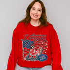 American Dream 12 Eggs For 3.50 - 4th Of July Unisex Crewneck T-Shirt Sweatshirt Hoodie