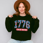 1776 Land Of The Free Camo - 4th Of July Unisex Crewneck T-Shirt Sweatshirt Hoodie