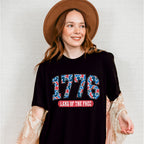1776 Land Of The Free Camo - 4th Of July Unisex Crewneck T-Shirt Sweatshirt Hoodie