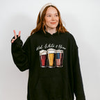 Red White & Brew - 4th Of July Unisex Crewneck T-Shirt Sweatshirt Hoodie