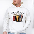 Red White & Brew - 4th Of July Unisex Crewneck T-Shirt Sweatshirt Hoodie