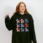 Dog Balloons - 4th Of July Unisex Crewneck T-Shirt Sweatshirt Hoodie