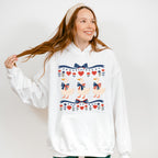 Geese Flowers - 4th Of July Unisex Crewneck T-Shirt Sweatshirt Hoodie
