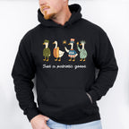 Just A Patriotic Goose - 4th Of July Unisex Crewneck T-Shirt Sweatshirt Hoodie