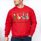 Just A Patriotic Goose - 4th Of July Unisex Crewneck T-Shirt Sweatshirt Hoodie